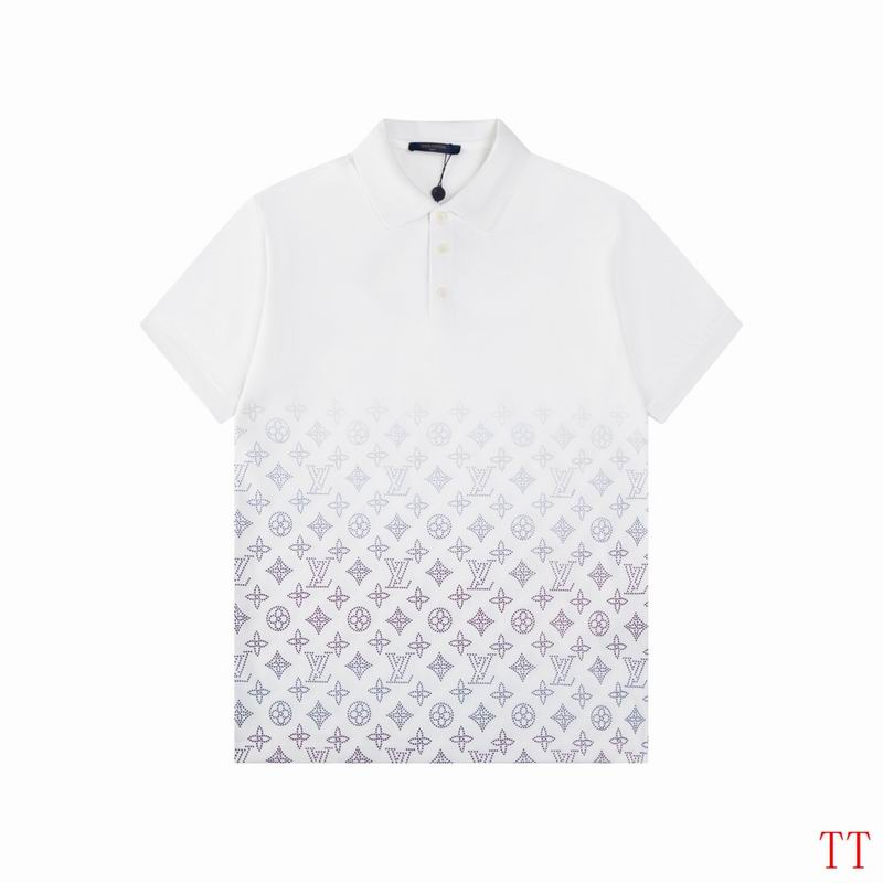 Louis Vuitton POLO shirts men-LV11638